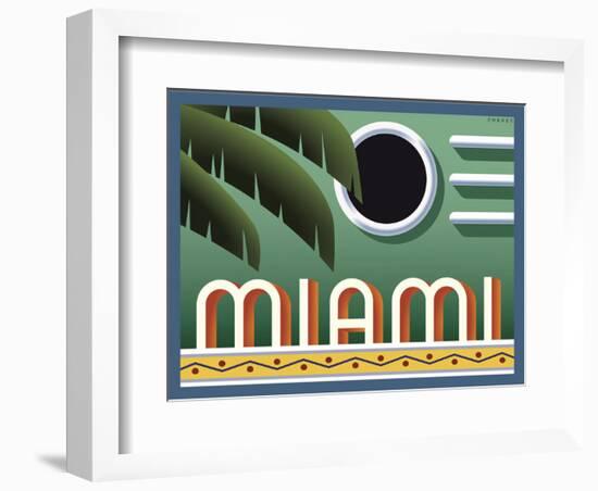 Miami-Steve Forney-Framed Art Print