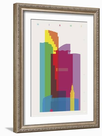 Miami-Yoni Alter-Framed Giclee Print