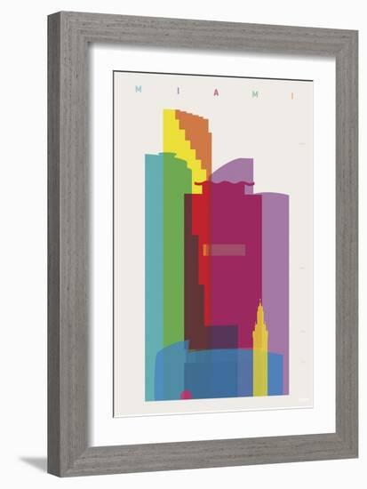 Miami-Yoni Alter-Framed Giclee Print