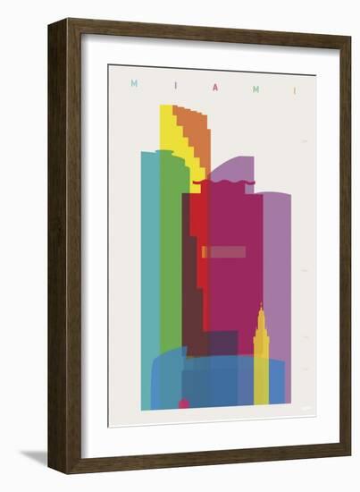 Miami-Yoni Alter-Framed Giclee Print