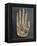 Mica hand, Native American, Hopewell culture, from Ohio, 300 BC - 500-Werner Forman-Framed Premier Image Canvas