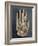 Mica hand, Native American, Hopewell culture, from Ohio, 300 BC - 500-Werner Forman-Framed Photographic Print