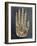 Mica hand, Native American, Hopewell culture, from Ohio, 300 BC - 500-Werner Forman-Framed Photographic Print