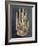 Mica hand, Native American, Hopewell culture, from Ohio, 300 BC - 500-Werner Forman-Framed Photographic Print