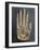 Mica hand, Native American, Hopewell culture, from Ohio, 300 BC - 500-Werner Forman-Framed Photographic Print