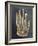 Mica hand, Native American, Hopewell culture, from Ohio, 300 BC - 500-Werner Forman-Framed Photographic Print