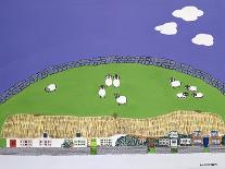Sheep and Clouds-Micaela Antohi-Giclee Print