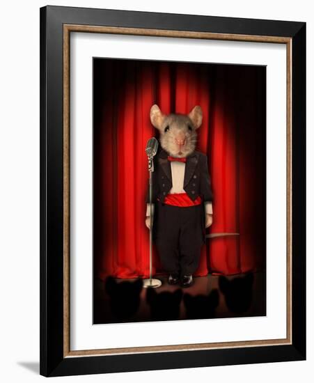 Mice Series #1.5-J Hovenstine Studios-Framed Giclee Print