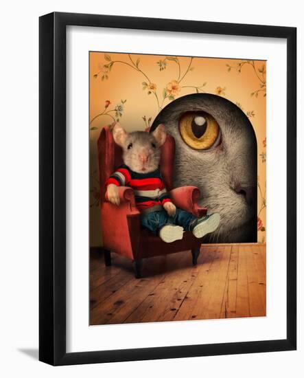 Mice Series #3.5-J Hovenstine Studios-Framed Giclee Print