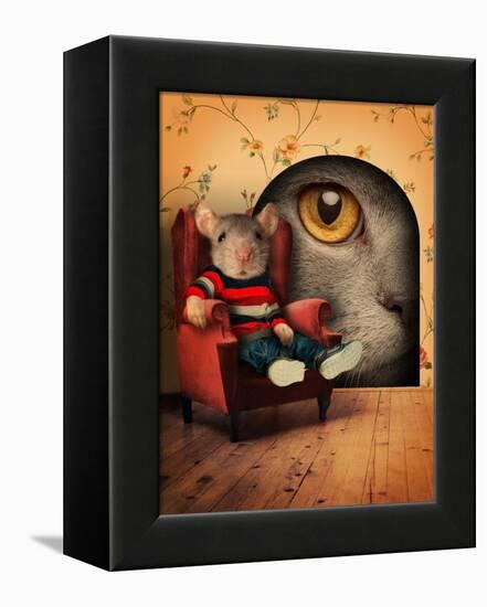 Mice Series #3.5-J Hovenstine Studios-Framed Premier Image Canvas