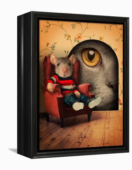 Mice Series #3.5-J Hovenstine Studios-Framed Premier Image Canvas