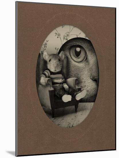 Mice Series #3-J Hovenstine Studios-Mounted Giclee Print