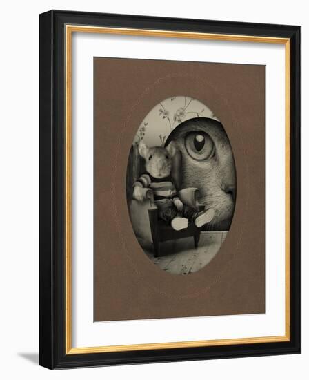 Mice Series #3-J Hovenstine Studios-Framed Giclee Print