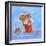 Mice, Squirrel and Bunny family in Clouds I-Judy Mastrangelo-Framed Giclee Print