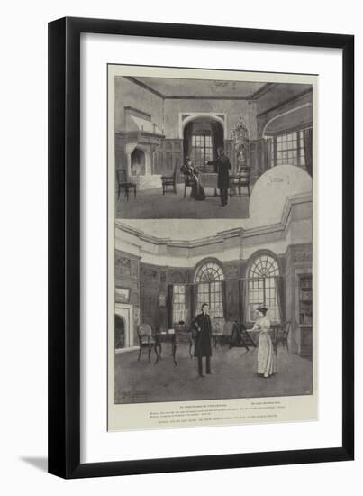 Michael and His Lost Angel, Mr Henry Arthur Jones's New Play at the Lyceum Theatre-Joseph Holland Tringham-Framed Giclee Print
