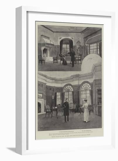 Michael and His Lost Angel, Mr Henry Arthur Jones's New Play at the Lyceum Theatre-Joseph Holland Tringham-Framed Giclee Print