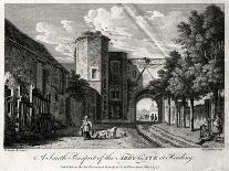 A South Prospect of the Abby-Gate at Reading, Berkshire, 1775-Michael Angelo Rooker-Giclee Print