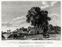 Barrington, Near Burford in Gloucestershire, the Seat of the Countess of Talbot, 1776-Michael Angelo Rooker-Giclee Print