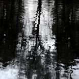 Aqua Reflections-Michael Barrett-Framed Stretched Canvas