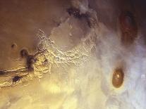 Radar View of the Southern Hemisphere of Venus-Michael Benson-Framed Photographic Print