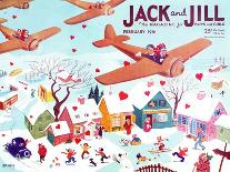 Valentine's  - Jack and Jill, February 1941-Michael Berry-Premier Image Canvas