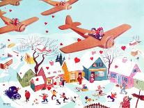 Valentine's  - Jack and Jill, February 1941-Michael Berry-Premium Giclee Print