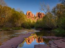 Cathedral Rock Reflection-Michael Blanchette Photography-Framed Photographic Print