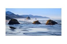 Cannon Beach-Michael Broom-Framed Art Print