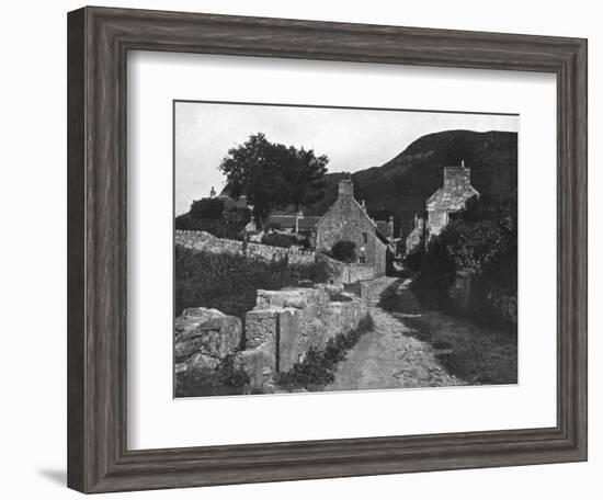 Michael Bruce's Cottage, Kinnesswood, Kinross, Scotland, 1924-1926-Valentine & Sons-Framed Giclee Print