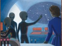 Betty Hill Abducted Aboard an Alien UFO-Michael Buhler-Premier Image Canvas