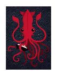 Kraken Attaken-Michael Buxton-Art Print