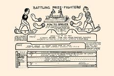 Battling Prize Fighters-Michael C. Dank-Framed Art Print