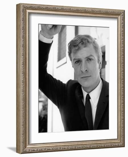 Michael Caine. "Alfie" [1966], Directed by Lewis Gilbert.-null-Framed Photographic Print