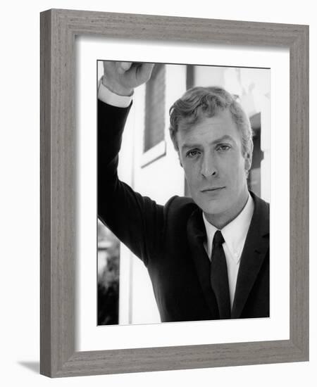 Michael Caine. "Alfie" [1966], Directed by Lewis Gilbert.-null-Framed Photographic Print