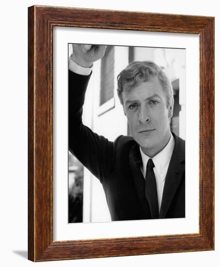 Michael Caine. "Alfie" [1966], Directed by Lewis Gilbert.-null-Framed Photographic Print