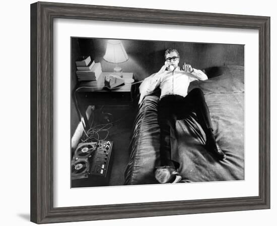 Michael Caine Chilling-Associated Newspapers-Framed Photo