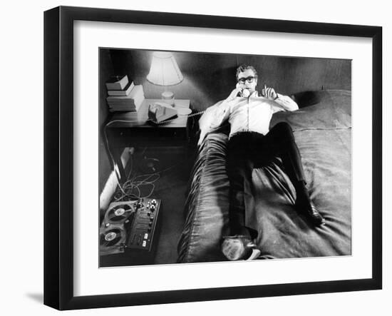 Michael Caine Chilling-Associated Newspapers-Framed Photo