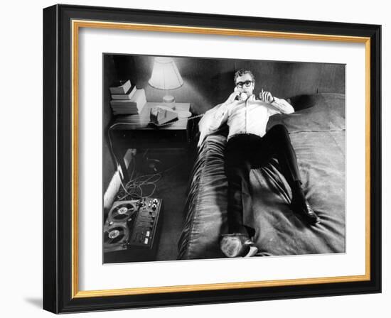 Michael Caine Chilling-Associated Newspapers-Framed Photo