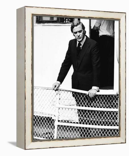 Michael Caine - Get Carter-null-Framed Stretched Canvas