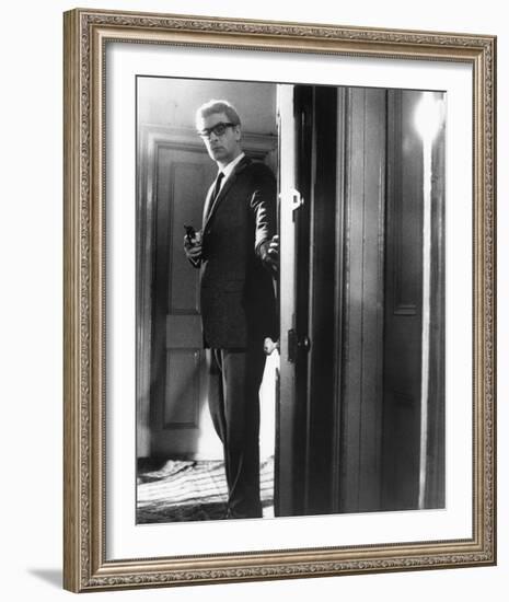 Michael Caine, The Ipcress File (1965)-null-Framed Photo