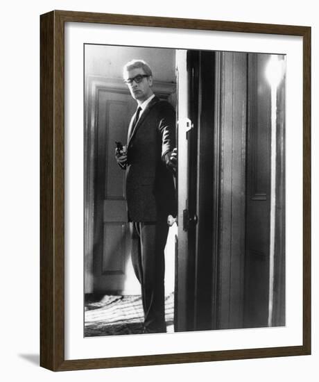 Michael Caine, The Ipcress File (1965)-null-Framed Photo