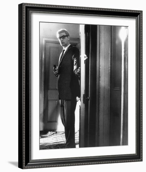 Michael Caine, The Ipcress File (1965)-null-Framed Photo