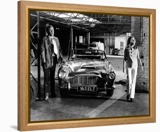 Michael Caine, The Italian Job (1969)-null-Framed Stretched Canvas