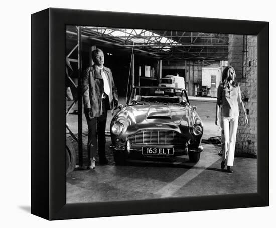 Michael Caine, The Italian Job (1969)-null-Framed Stretched Canvas