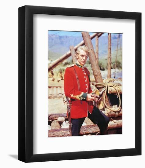 Michael Caine, Zulu (1964)-null-Framed Photo