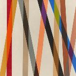 Candy Stripe II, 1987-Michael Canney-Framed Giclee Print