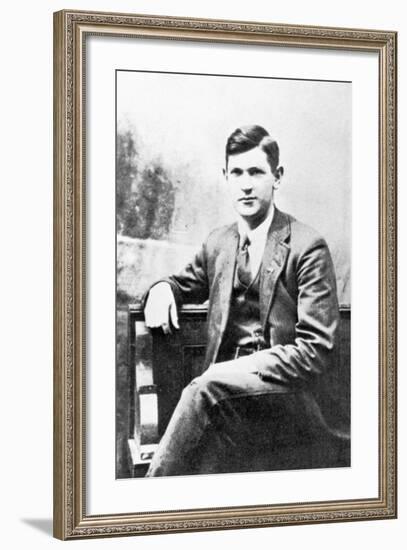 Michael Collins (1890-1922) as a Young Man-Irish Photographer-Framed Photographic Print