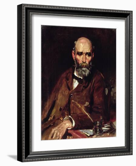 Michael Davitt, Mp-Sir William Orpen-Framed Giclee Print