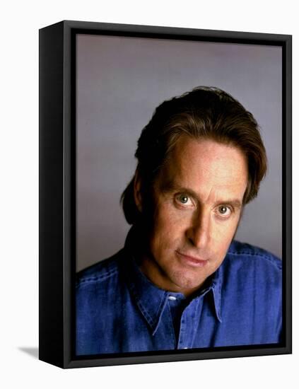 MICHAEL DOUGLAS (photo)-null-Framed Stretched Canvas