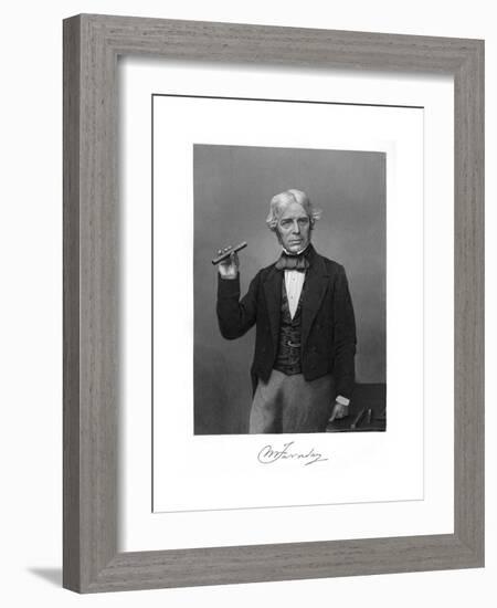 Michael Faraday-Alonzo Chappel-Framed Giclee Print